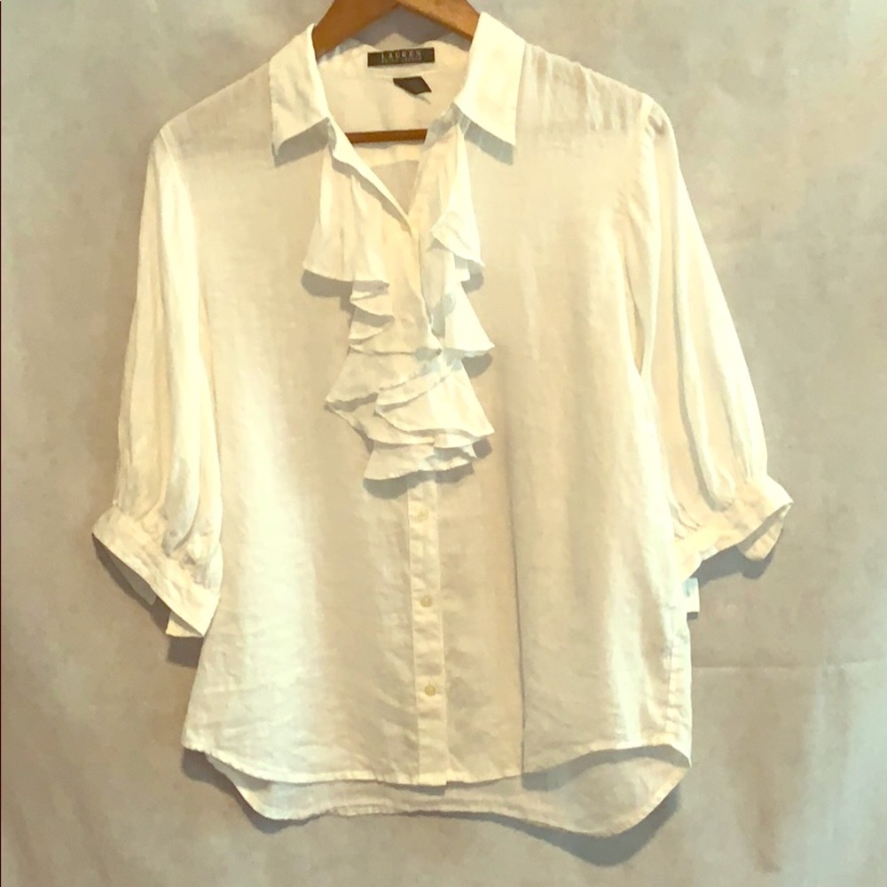 Ralph Lauren white blouse